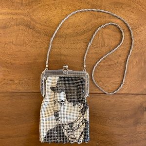 COPY - COMING SOON!! Rare Vintage Whiting & Davis Charlie Chaplin Mesh Bag 🎩